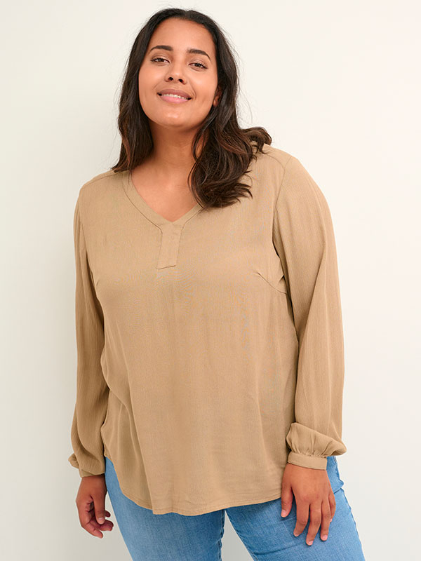 KCAMI - Plus Size Bluse fra Kaffe Curve