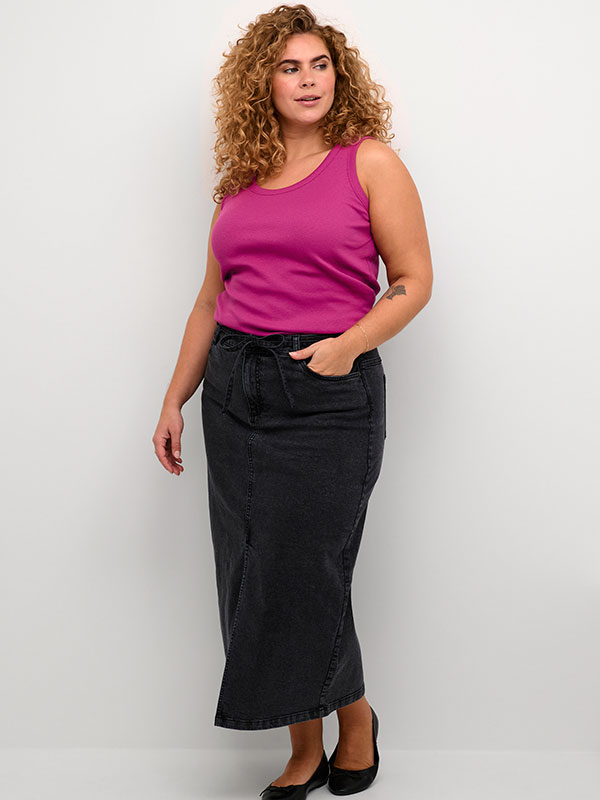 KCCARINA - Plus Size Topp fra Kaffe Curve