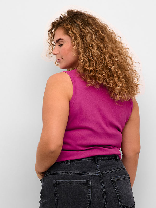 KCCARINA - Plus Size Topp fra Kaffe Curve