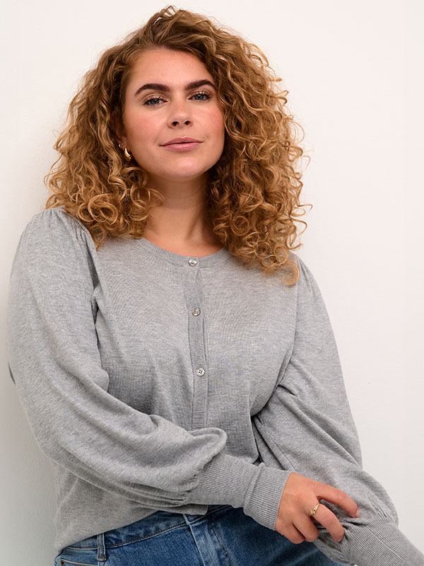 KCLIZZY - Plus Size Cardigan fra Kaffe Curve