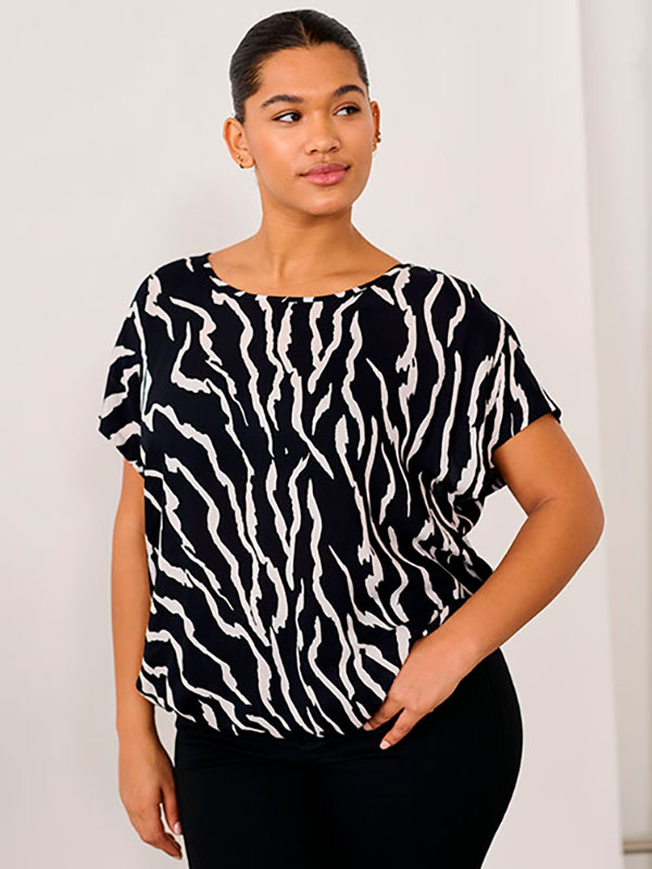 SONNA  - Plus Size Bluse fra Kaffe Curve