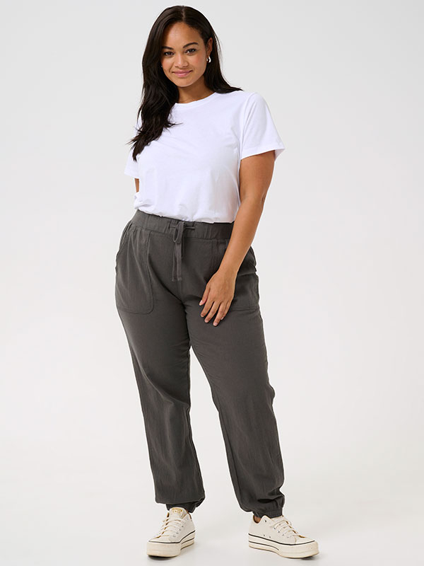 KCNANA - Plus Size Bukser fra Kaffe Curve