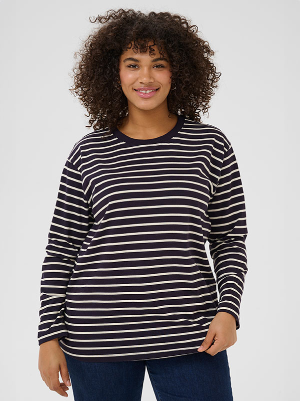 KCWINNI - Plus Size Bluse fra Kaffe Curve