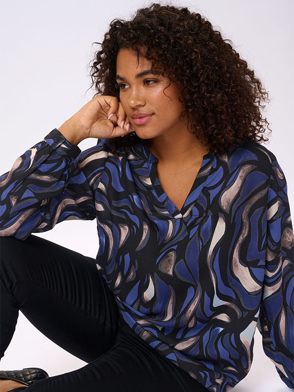 KCDIANA - Plus Size Bluse fra Kaffe Curve