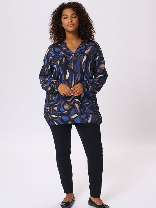 KCDIANA - Plus Size Bluse fra Kaffe Curve