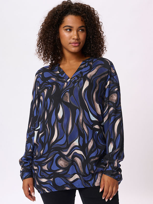 KCDIANA - Plus Size Bluse fra Kaffe Curve