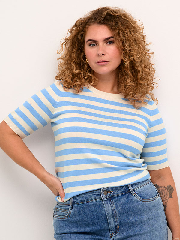 KCMALIA - Plus Size Bluse fra Kaffe Curve