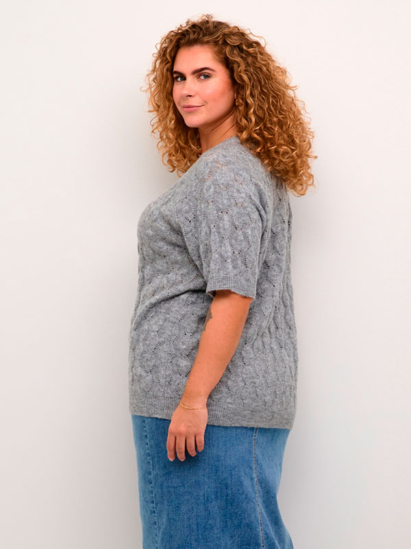 KCNALENE - Plus Size Bluse fra Kaffe Curve