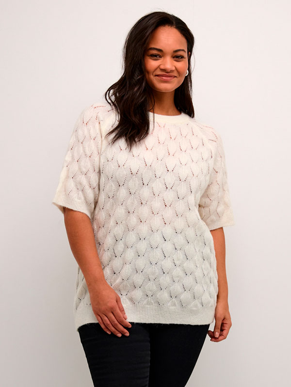 KCNALENE - Plus Size Bluse fra Kaffe Curve