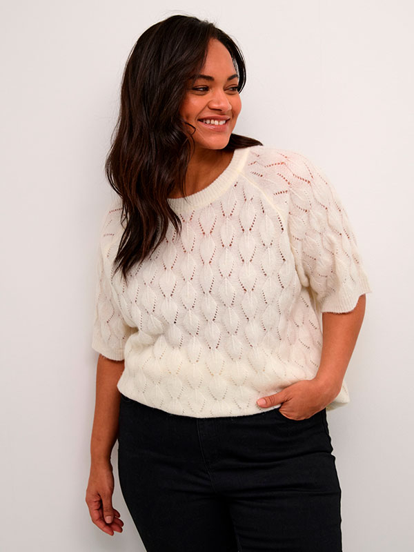 KCNALENE - Plus Size Bluse fra Kaffe Curve