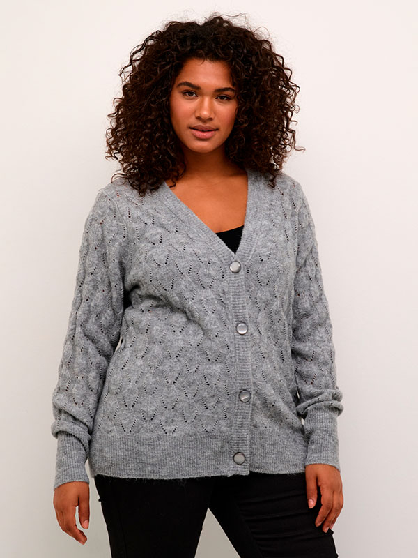 KCNALENE - Plus Size Cardigan fra Kaffe Curve