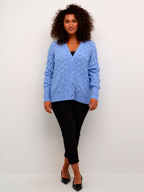 KCNALENE - Plus Size Cardigan fra Kaffe Curve