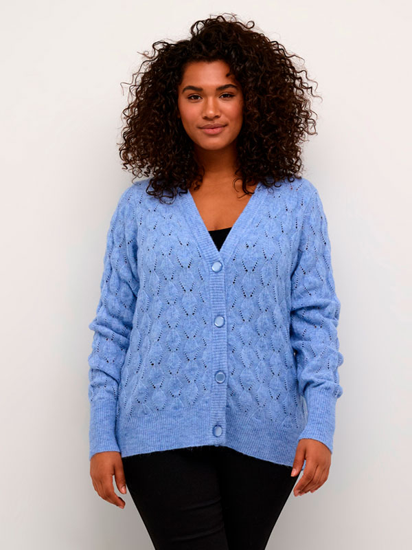 KCNALENE - Plus Size Cardigan fra Kaffe Curve