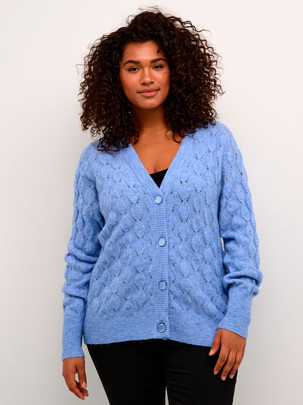 KCNALENE - Plus Size Cardigan fra Kaffe Curve