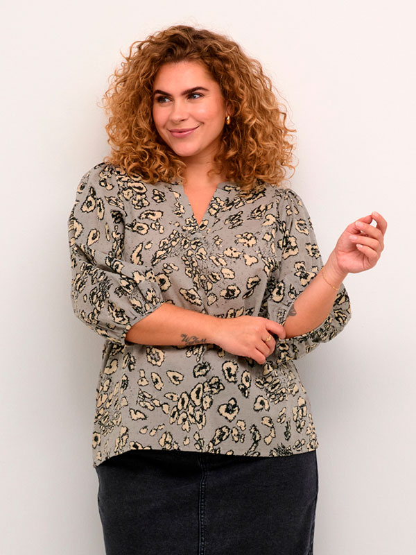 KCLIANA - Plus Size Bluse fra Kaffe Curve