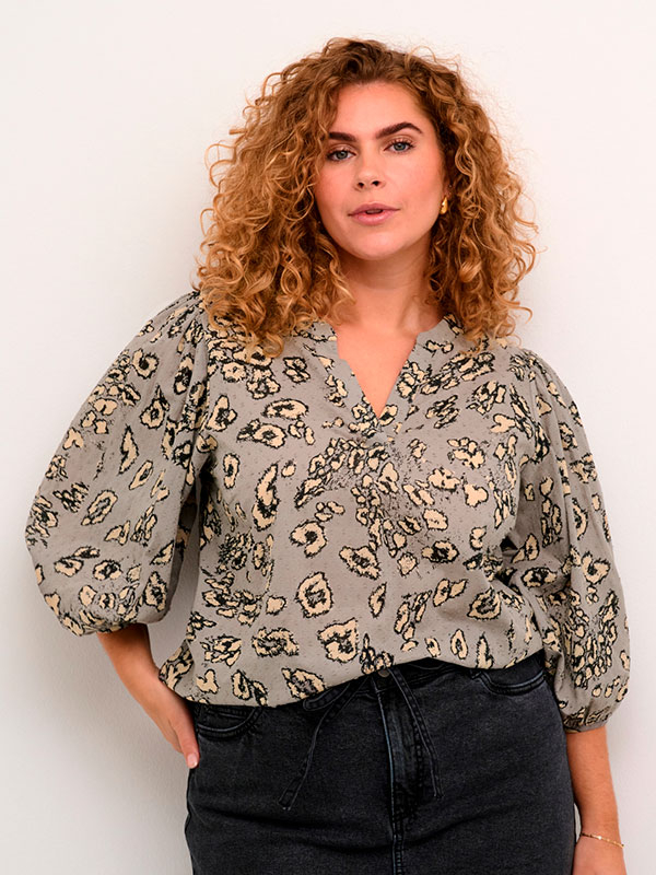 KCLIANA - Plus Size Bluse fra Kaffe Curve