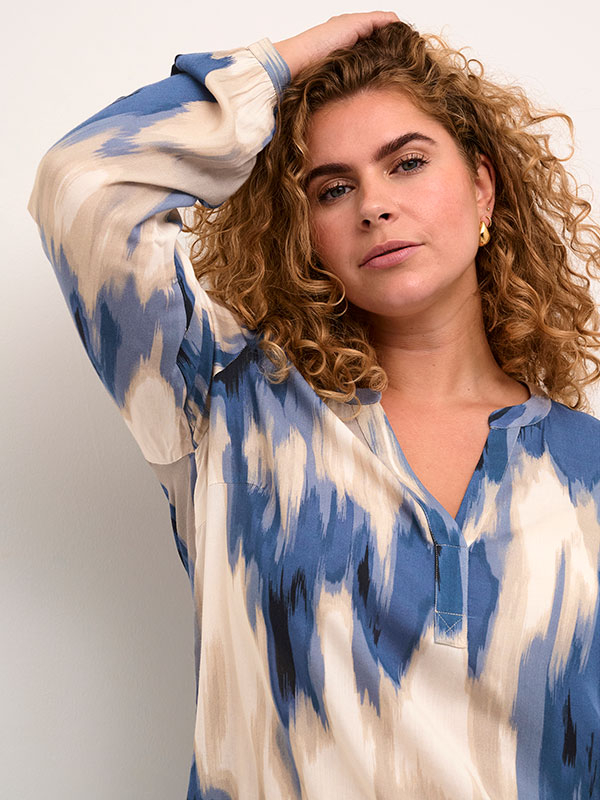 KCBELLA - Plus Size Bluse fra Kaffe Curve