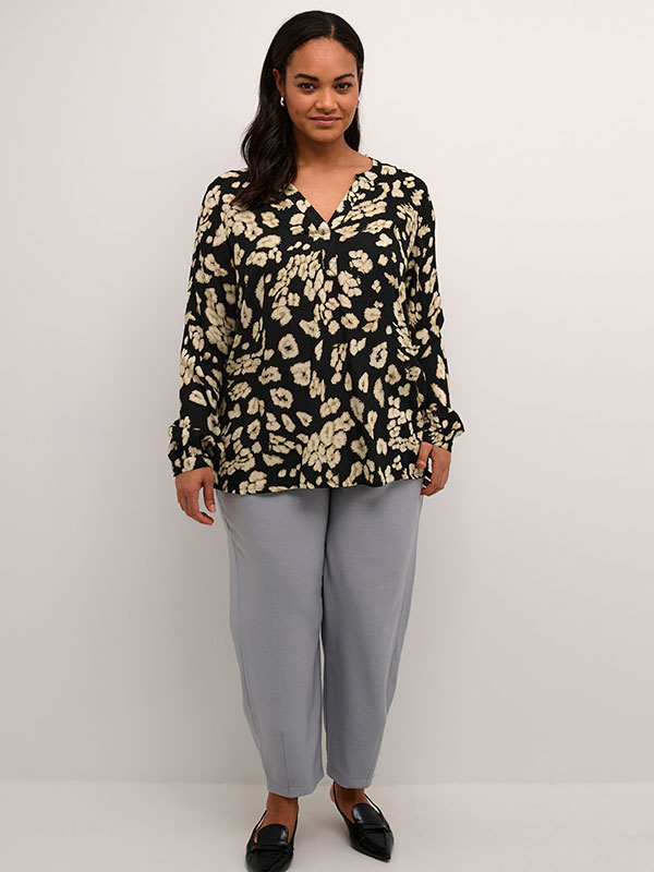 KCBELLA - Plus Size Bluse fra Kaffe Curve