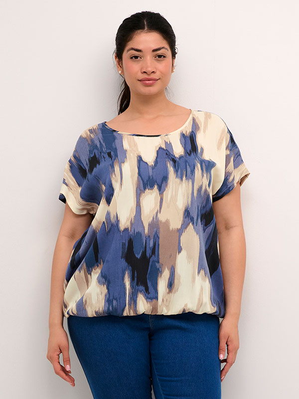 KCBELLA - Plus Size Bluse fra Kaffe Curve