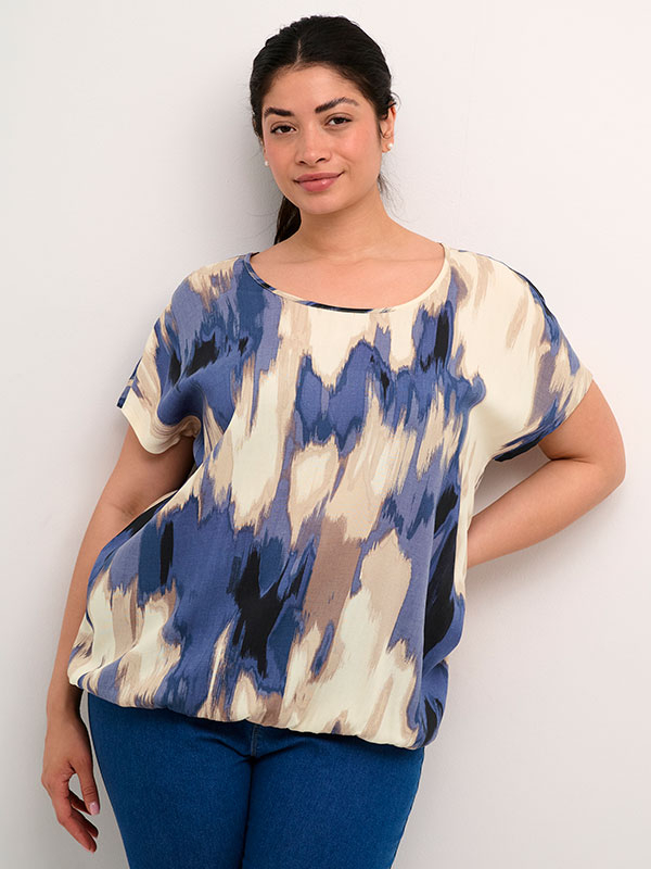 KCBELLA - Plus Size Bluse fra Kaffe Curve