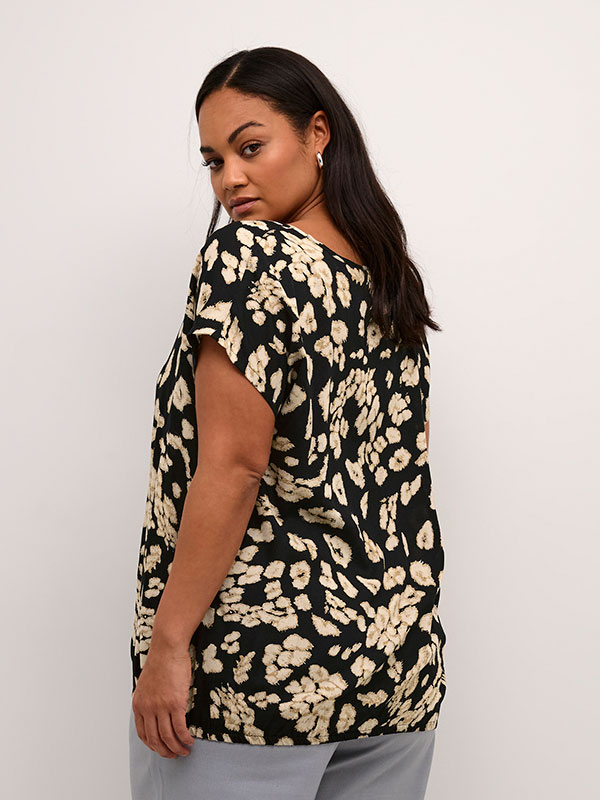 KCBELLA - Plus Size Bluse fra Kaffe Curve