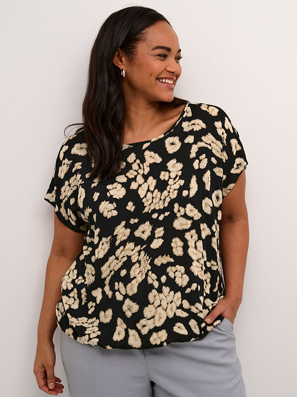 KCBELLA - Plus Size Bluse fra Kaffe Curve