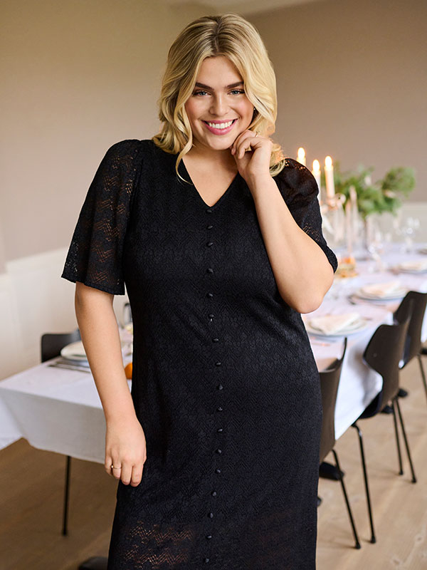 KCSAMALIA - Plus Size Kjole fra Kaffe Curve