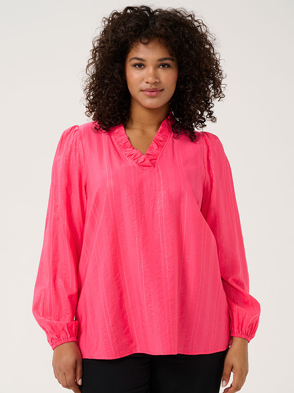 KCANNI - Plus Size Bluse fra Kaffe Curve