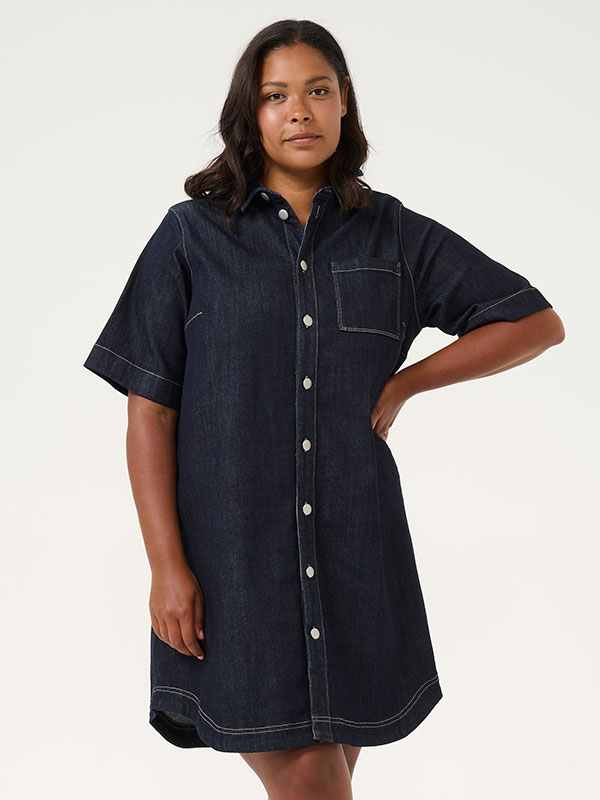 KCKHALA - Plus Size Kjole fra Kaffe Curve