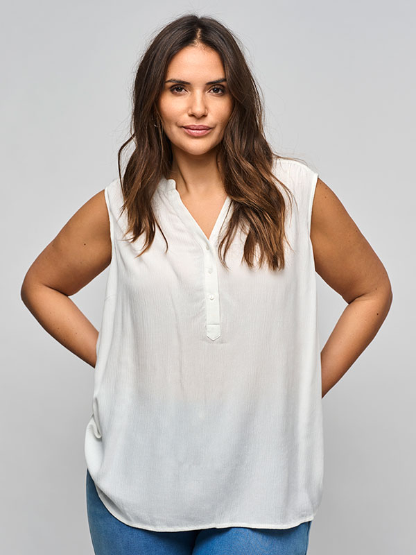 CARJETTE - Plus Size Bluse fra Only Carmakoma