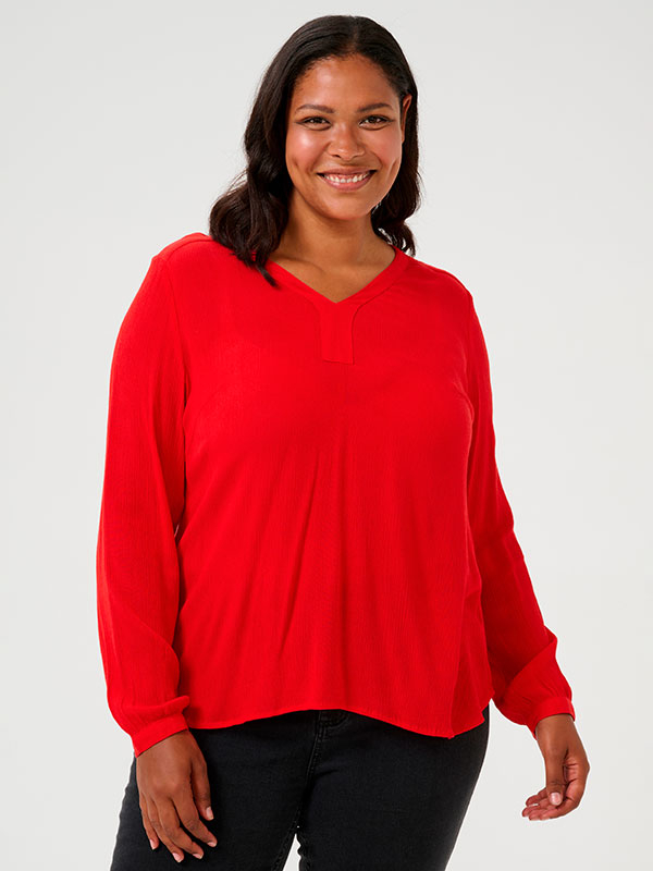 AMI  - Plus Size Bluse fra Kaffe Curve