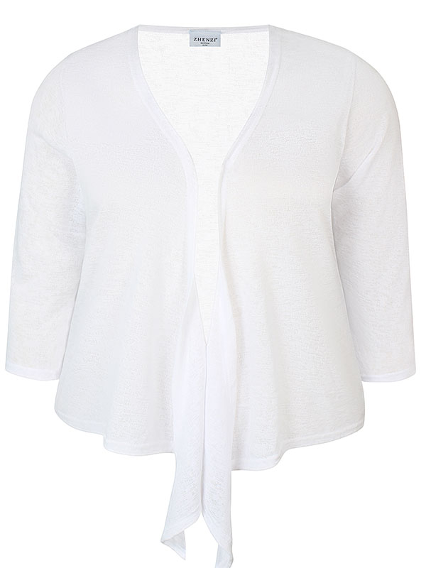 AGAR - Plus Size Cardigan fra Zhenzi