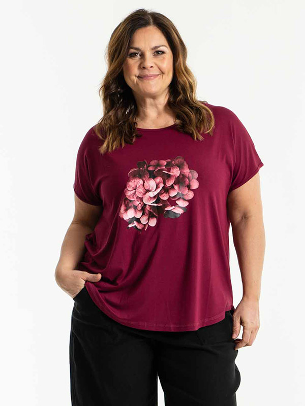 GITTE  - Plus Size Bluse fra Gozzip