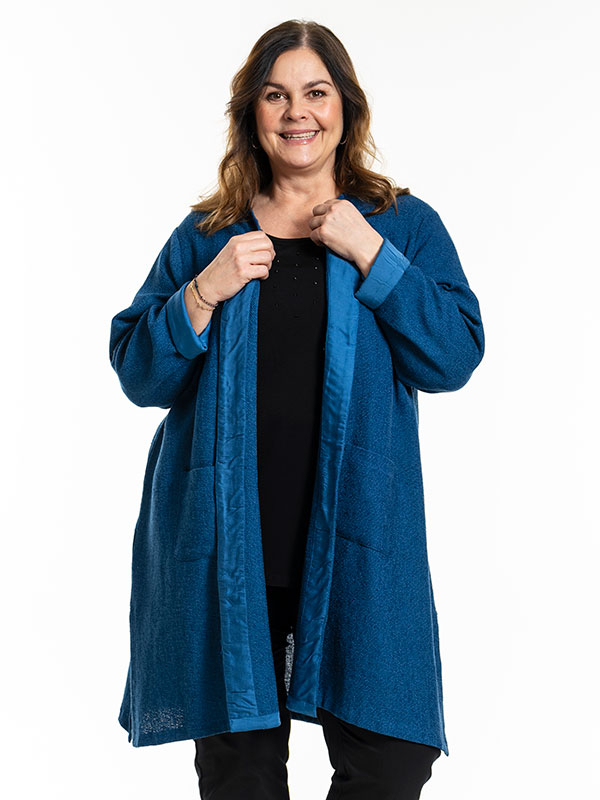 FRANCE - Plus Size Cardigan fra Gozzip