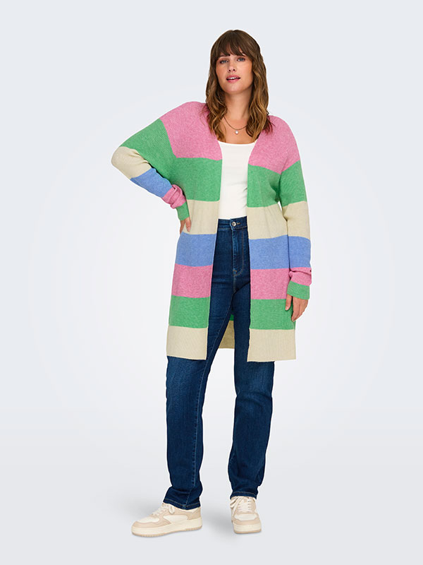 CARATIJA - Plus Size Cardigan fra Only Carmakoma