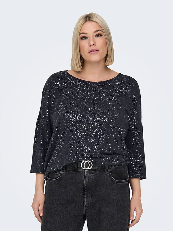 CARFOILA - Plus Size Bluse fra Only Carmakoma