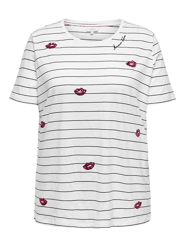 CARKITA - Plus Size T-shirt fra Only Carmakoma