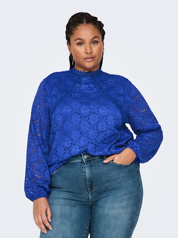 CARLUSIA - Plus Size Bluse fra Only Carmakoma