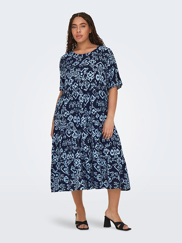 CARMARRAKESH - Plus Size Kjole fra Only Carmakoma