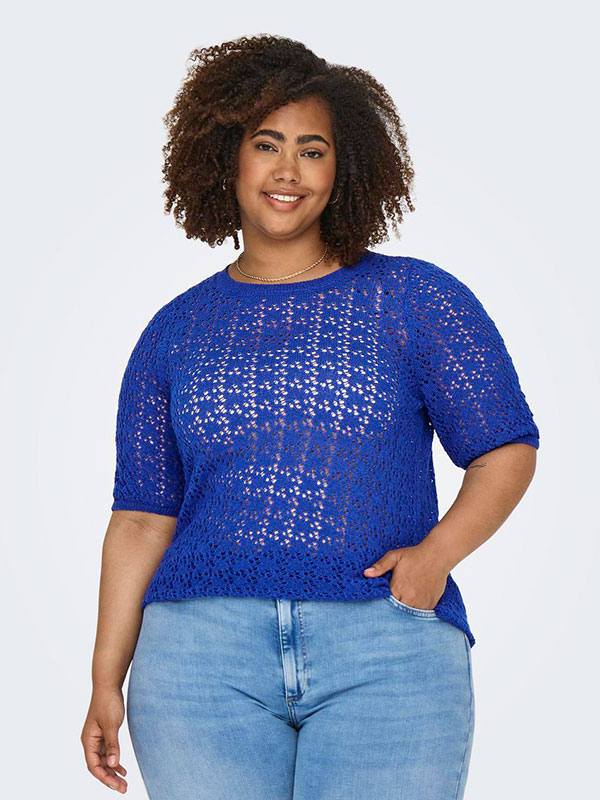 CARSOLA - Plus Size Bluse fra Only Carmakoma