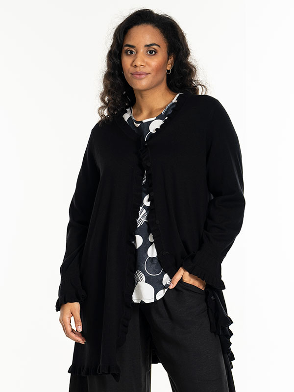 GIULIA - Plus Size Cardigan fra Studio