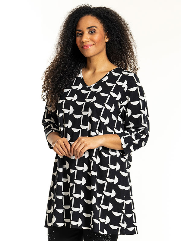 DITTE - Plus Size Tunika fra Studio