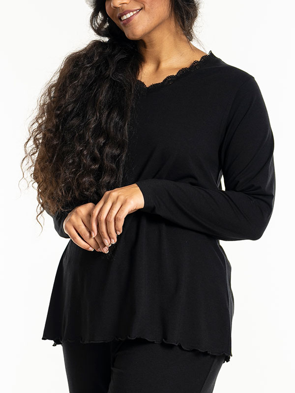 TULLE - Plus Size Night blouse fra Studio