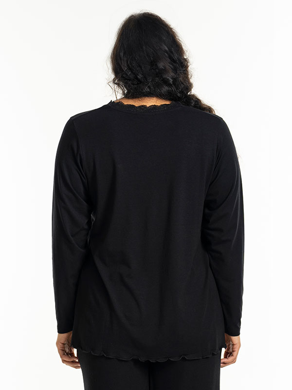 TULLE - Plus Size Night blouse fra Studio