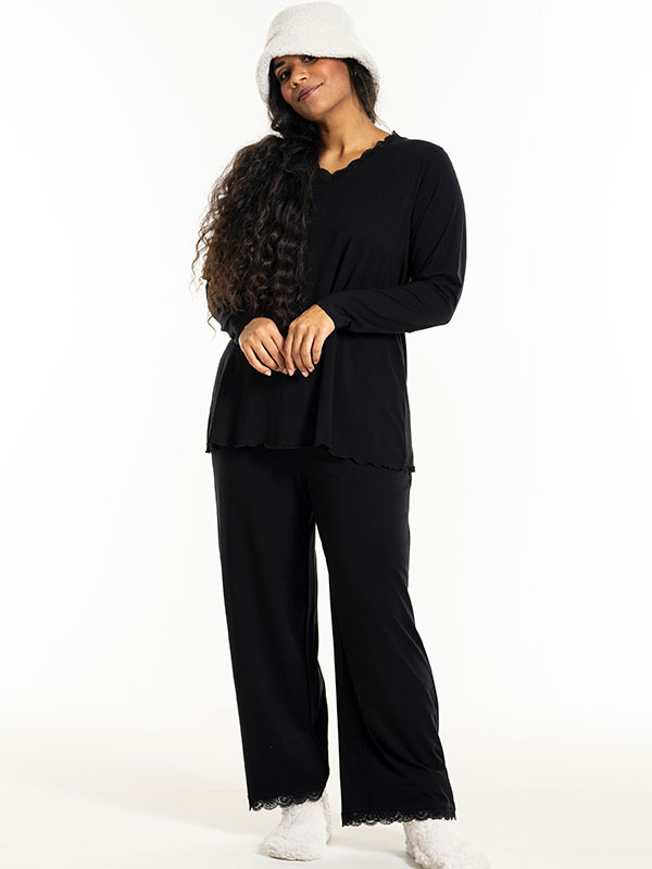 TULLE - Plus Size Pajama pants fra Studio