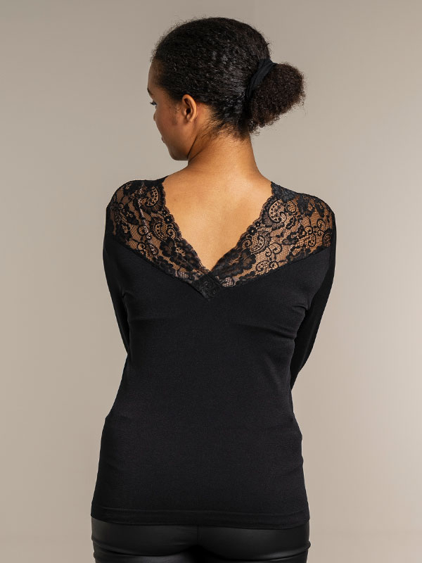 NEW YORK - Plus Size Bluse fra Sandgaard